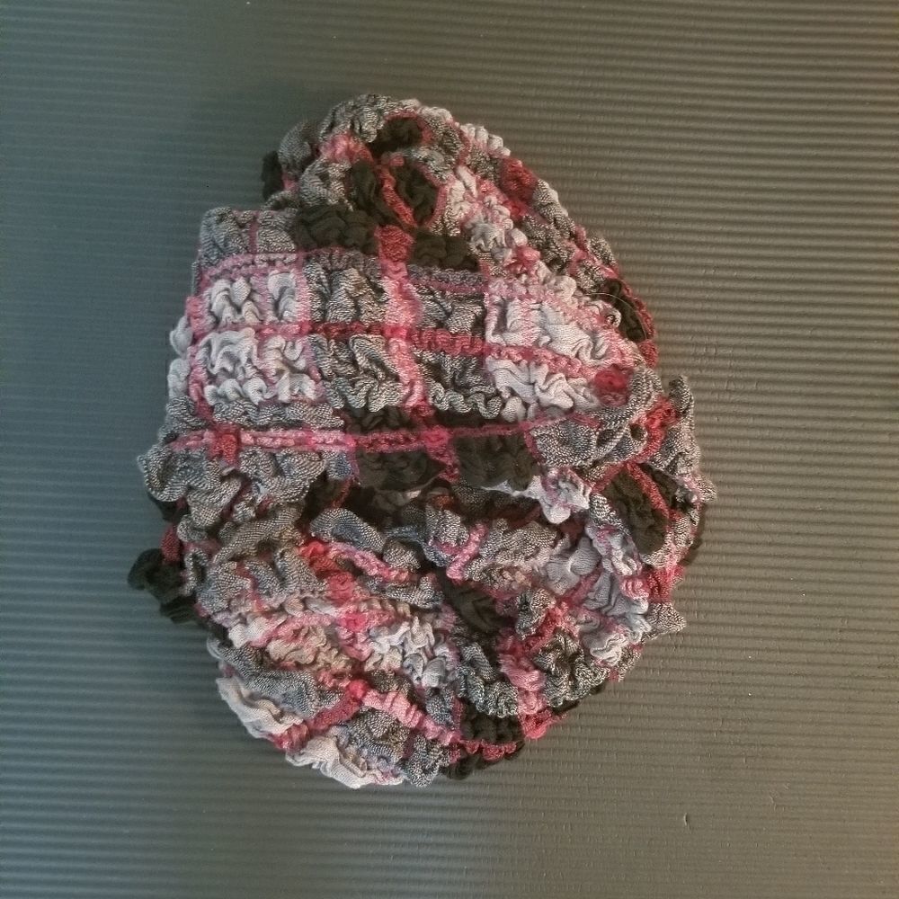 Multi Color endless Scarf  - Picture 2 of 3